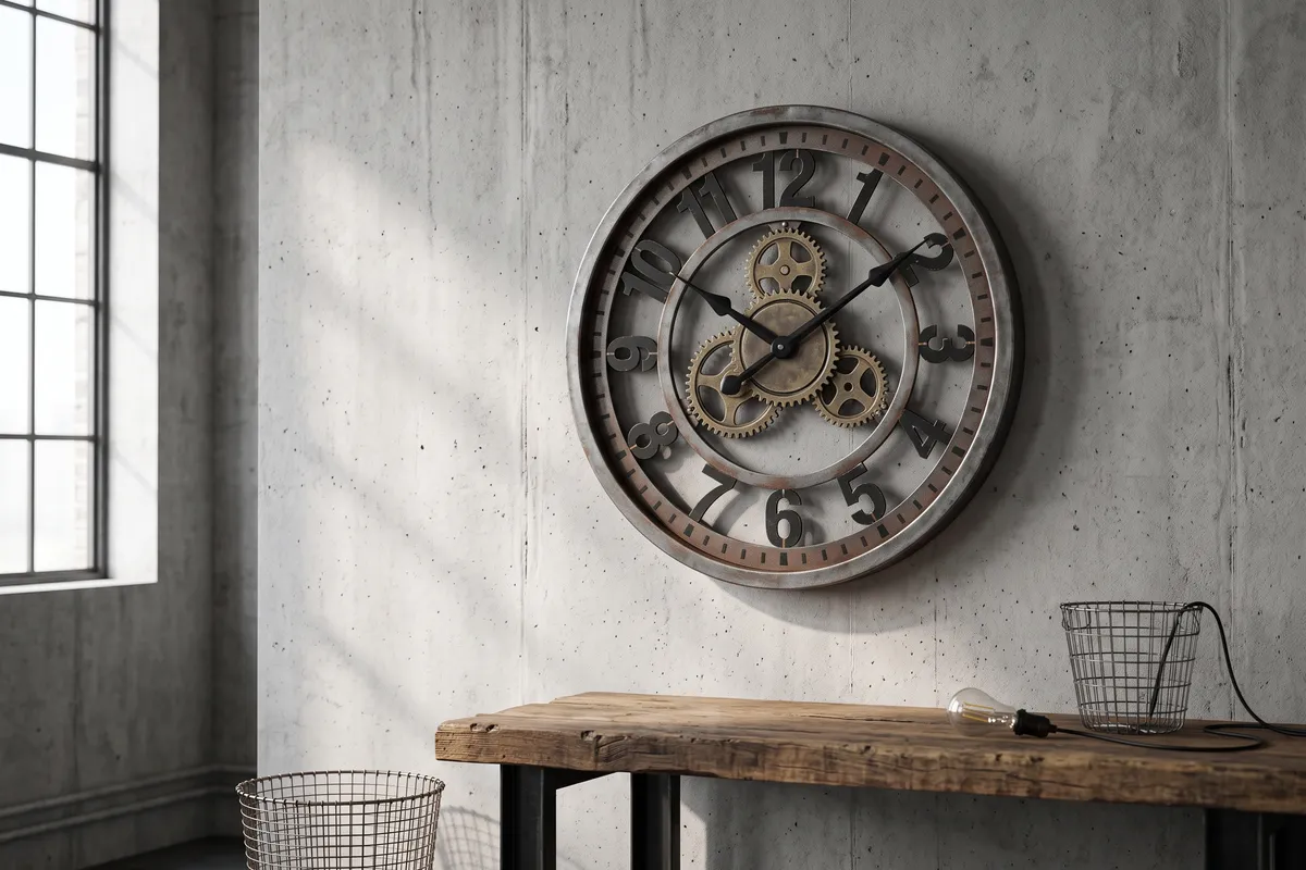 Industriel, métal brut, engrenages, xxl