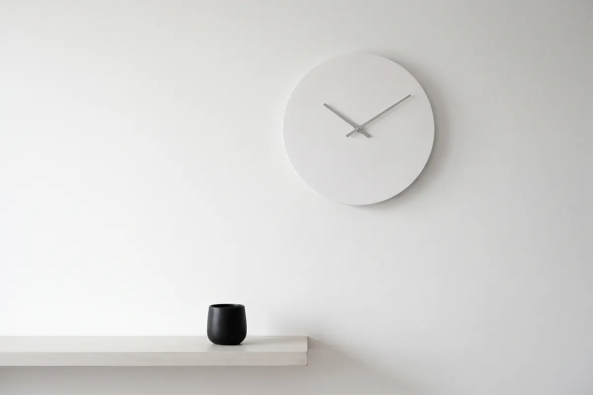 Minimaliste, sans index, monochrome, tracé fin